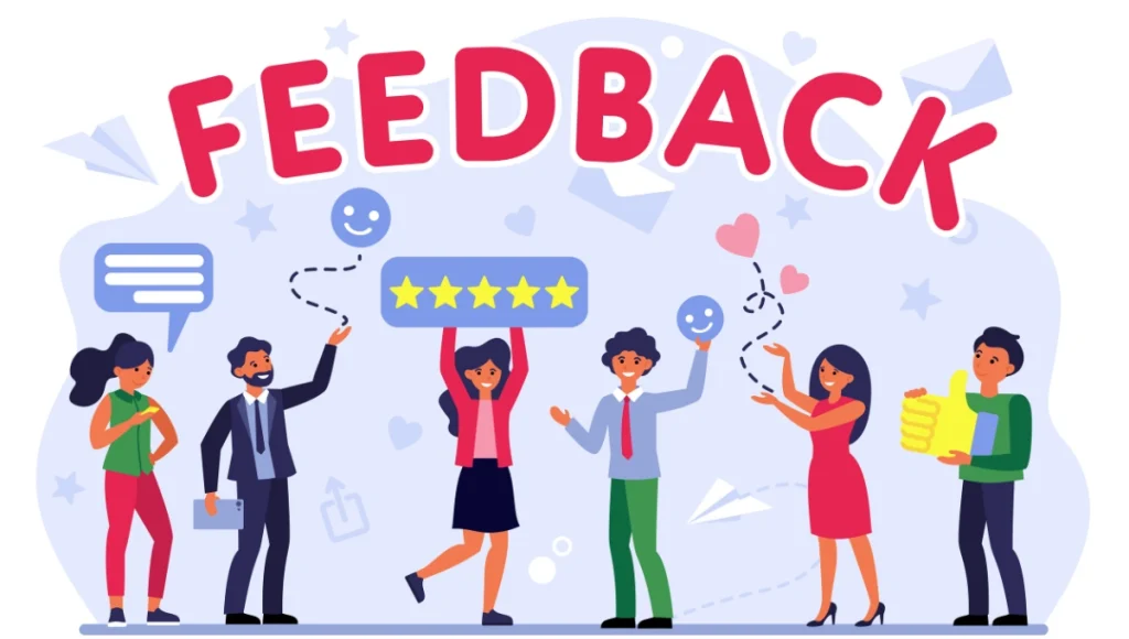 কাস্টমার ফিডব্যাকের জন্য উৎসাহ দেয়া